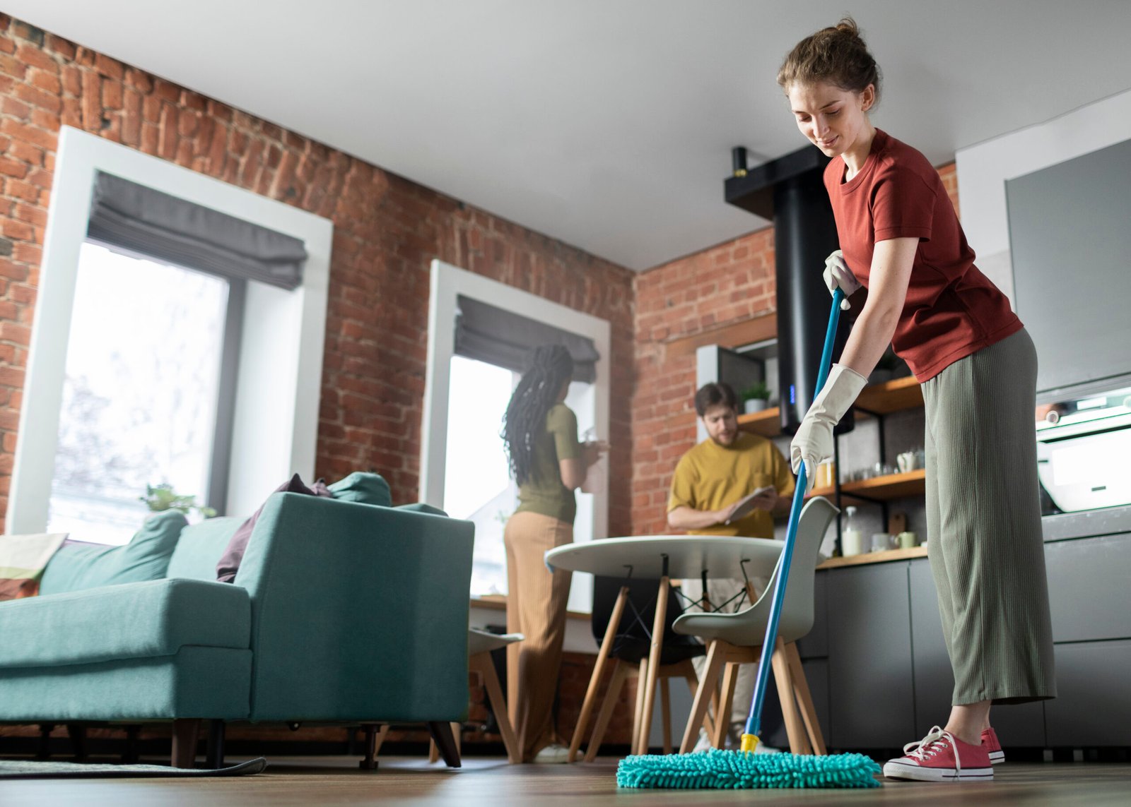 full-shot-people-cleaning-room-together