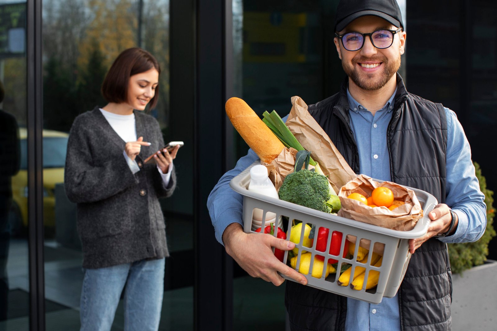 man-taking-care-home-delivering-groceries